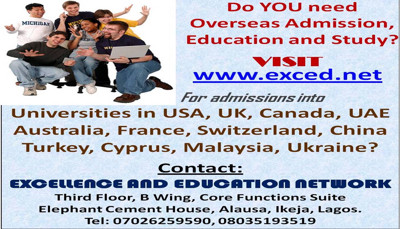 exced corp advert